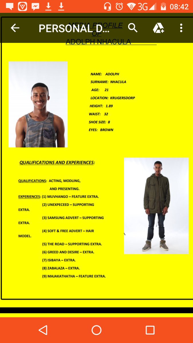 Spirit2MySpirit's tweet photo. @trevor_stuurman @GQsouthafrica @MINISouthAfrica @GQdotcoza
I will really really love to be one of your models,please whatsapp:0745211778 https://t.co/Myd0f1DrnO
