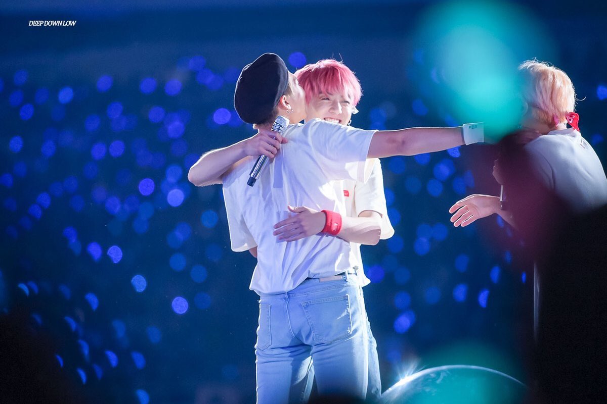 RMPICS_twt's tweet photo. “I joined BigHit after seeing Namjoon hyung rapping. He was just so cool I knew immediately I wanted to be on his team.” 
                             - Jeon Jungkook
#RM #JK #BTS @BTS_twt https://t.co/aAZvqVSzo6