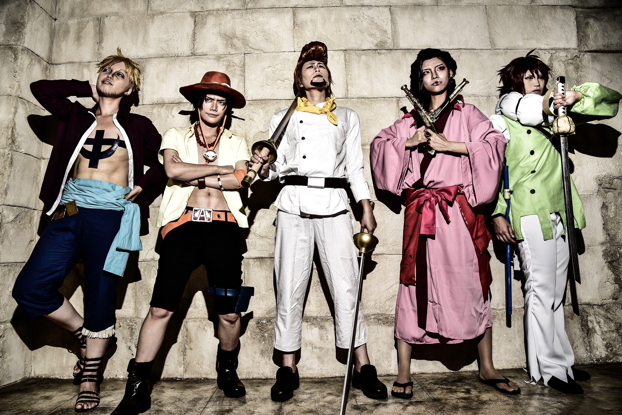 きょう コス Onepiece 白ひげ海賊団 3枚目多分オフ写なんだけど自然な感じが好きすぎて上げた お名前リプ欄にて T Co Khpjf8s5ar Twitter