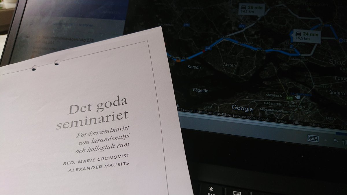 chrisresearch's tweet photo. Med hopp om ett gott seminarie på #drottningholm - läsvärt kapitel om hur vi utvecklar vår seminarie kultur av  Wennergren &amp; @CeciliaFermThor Utveckling av responskompetens https://t.co/HUjWpKUFQg