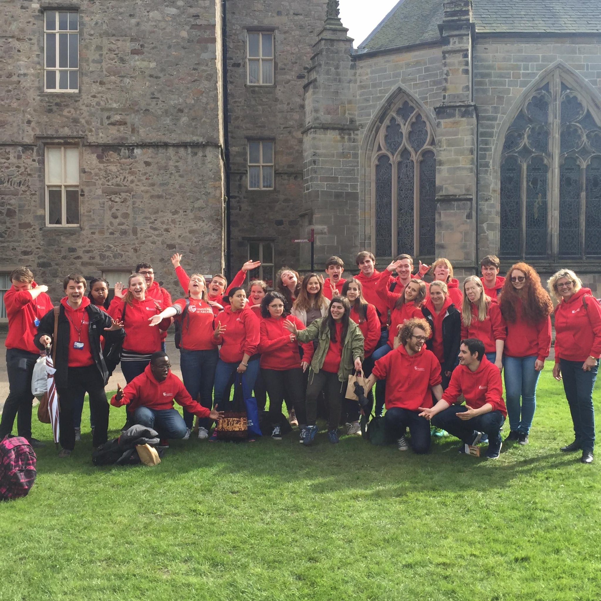 Uni of Aberdeen on Twitter "Open day is finally here!!! A big "Hello