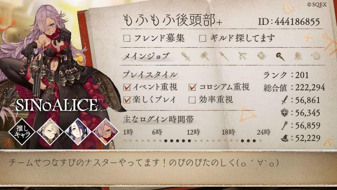 シノアリスで プロフメーカー が話題に Sinoalice トレンディソーシャルゲームス シノアリスで プロフメーカー が話題に Sinoalice トレンディソーシャルゲームス