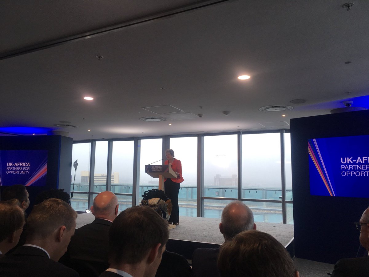 carienduplessis's tweet photo. UK prime minister #TheresaMay setting out her country’s Africa approach against the stunning background of Table Mountain in sunny South Africa https://t.co/03w3nUkQjr
