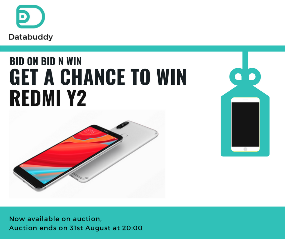databuddyapp's tweet photo. Redmi Y2 @RedmiIndia is available on Auction@Bid&amp;Win. To win, bid here https://t.co/viaFF2FTuU .Auction ends on 31th August at 8:00 pm. So bid fast guys!!
#Databuddy #BidNWin #Redmi #Contest #Auction #Smartphone #UpgradeToY2 #UpgradeYourWorld #UpgradeToSnapdragon #AIDualCamera https://t.co/965cdrceLP