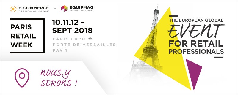 LaMobilery's tweet photo. #ParisRetailWeek Venez nous rendre visite du 10 au 12 septembre sur le stand de la New Shopping Experience ! 😃 @NSE_PICOM #Retail #NSE #IA #Innovation https://t.co/NfN1uVwSoh