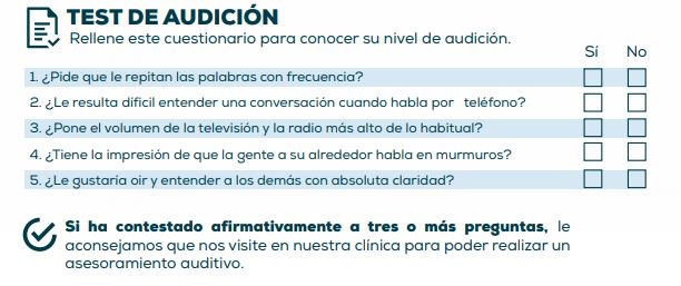 ¿Está seguro de tener una buena audición?