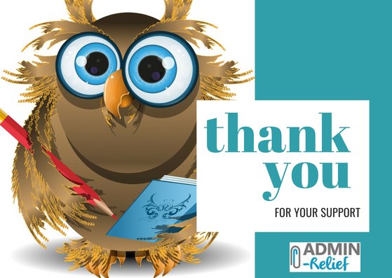 hayleyrelief's tweet image. Thankful Tuesday #AdminRelief #THANKYOU