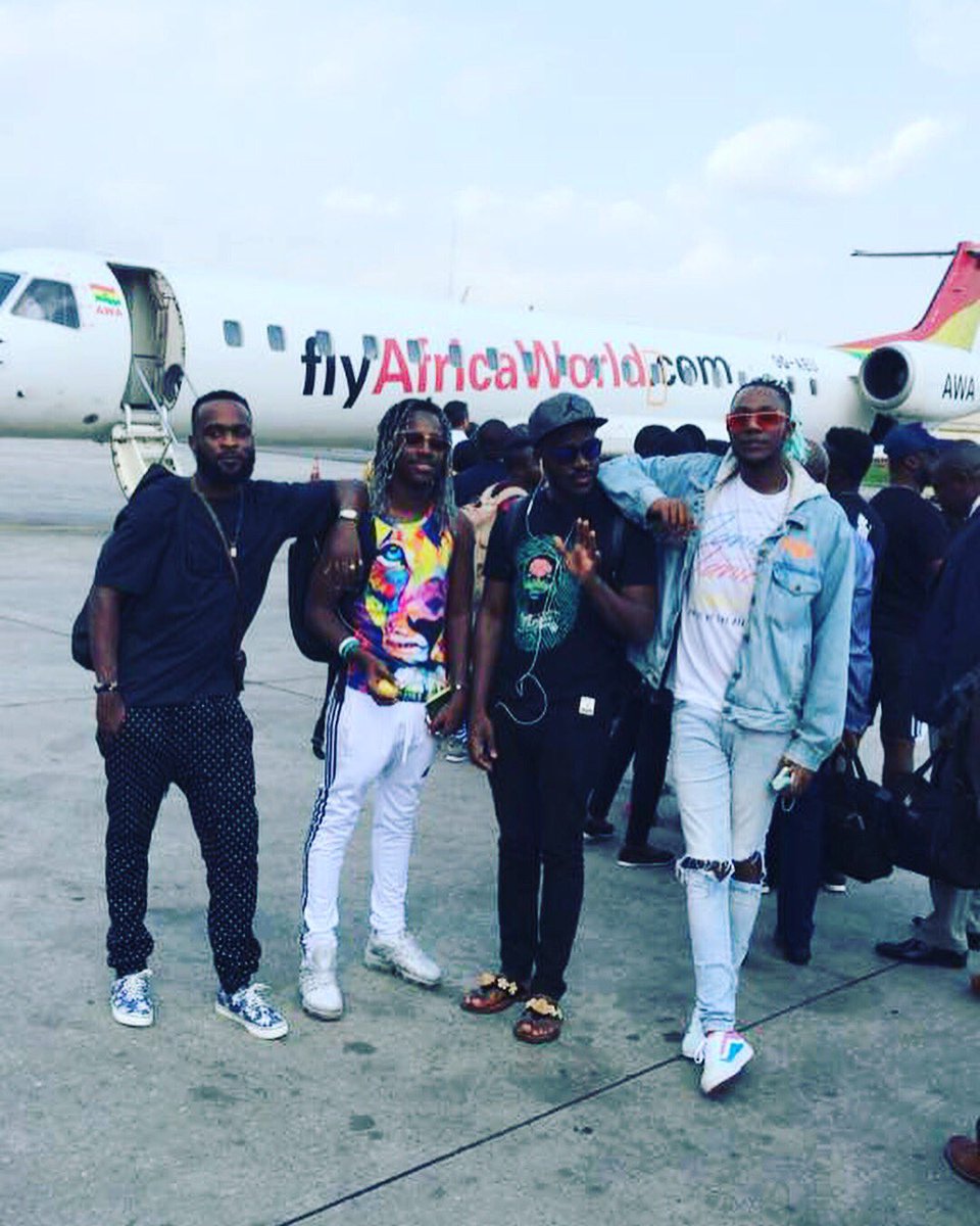 TheTurnUpGh's tweet photo. Ghana crew #AxePOTY https://t.co/tU9b31o1Cg