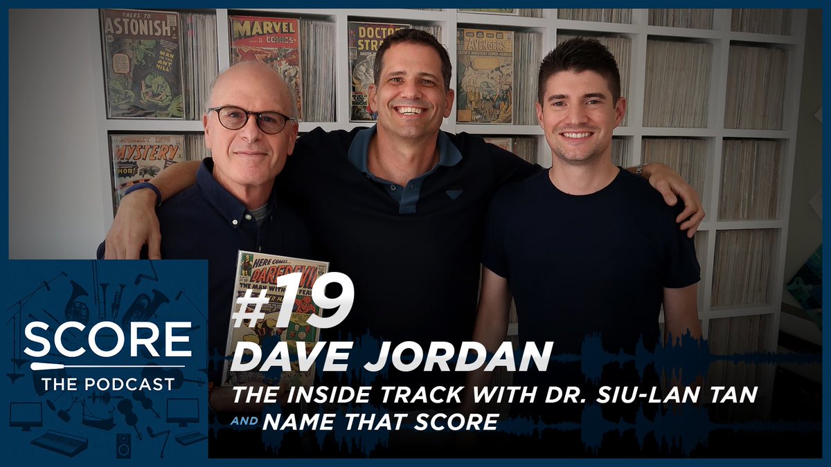 ScoreThePodcast's tweet photo. Episode 19 | Dave Jordan, The Inside Track with Dr. Siu-Lan Tan &amp; #NameThatScore

LINK: https://t.co/4YxbjNs0h3 https://t.co/MW3fRZKnHJ