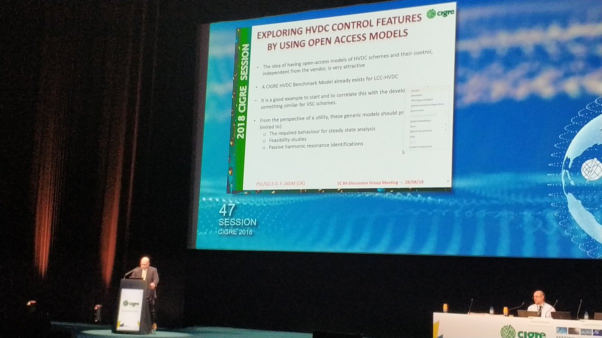 GeoKonstantinou's tweet photo. Open Access Model importance for development of #MTDC #HVDC in the #scb4 discussion session. Our published #research work is always shared together with open models for full validation and replication, e.g. https://t.co/MjNt7U9GwO #cigre @CIGRE47 https://t.co/YgWcFnlHtu
