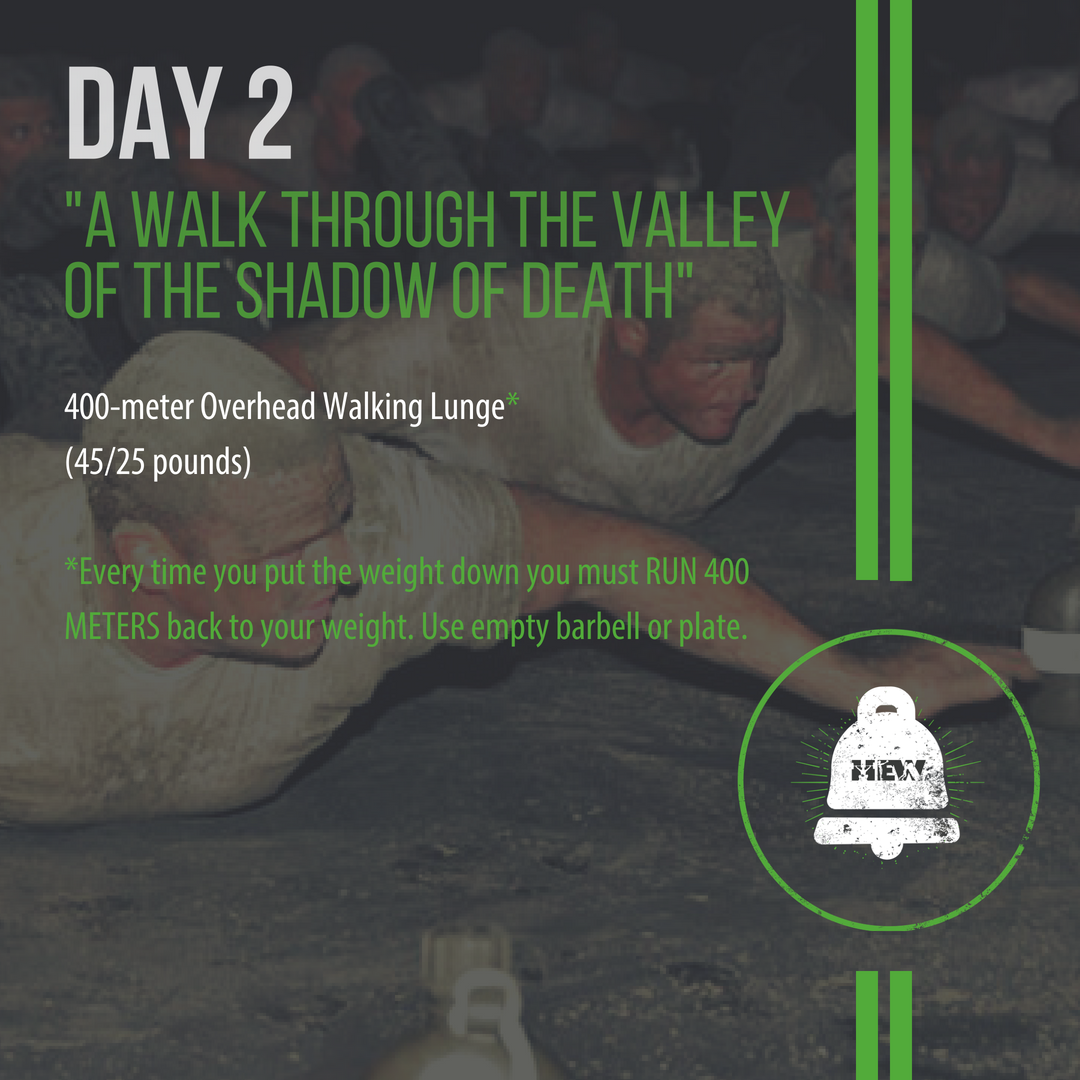HEW_Asheville's tweet photo. Tip of the day...DON'T STOP LUNGING! Back by popular demand, this workout will not disappoint! Good luck HEWmans! #hewhellweek #navyseals #5days #benchmarks #day2 https://t.co/BUrqvpXUqX