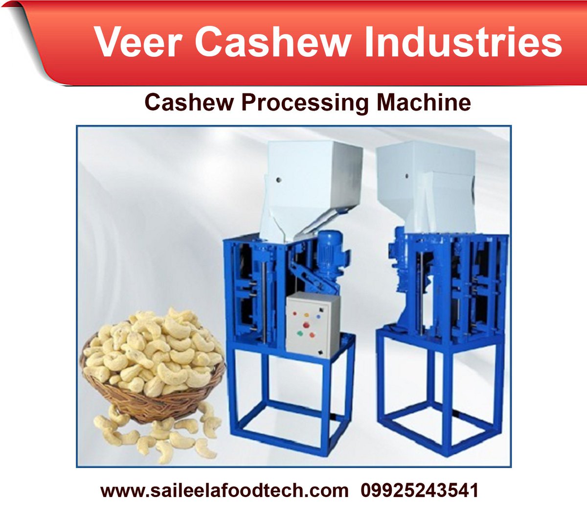 veercashewind's tweet image. We are offering superior grade Fully Automatic #Cashewprocessingmachine in Ahmedabad. 
#Cashew
#Cashewmachine
goo.gl/dYm8nu