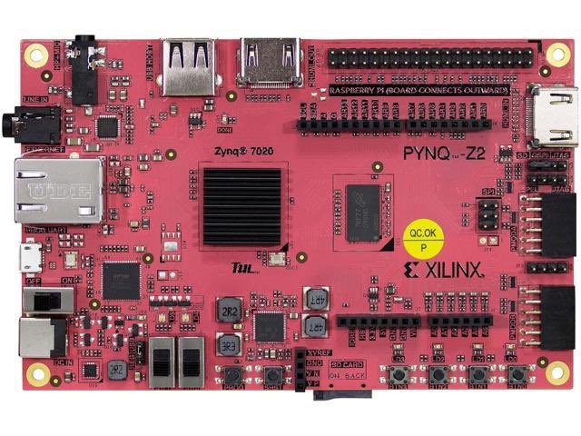 cathalmccabe's tweet photo. Don’t forget the draw for the new #PYNQZ2 board. Enter at the #Xilinx booth. 1 winner yesterday, 2 more boards to be won today/tomorrow at #fpl2018 https://t.co/CzLwLXwzXS