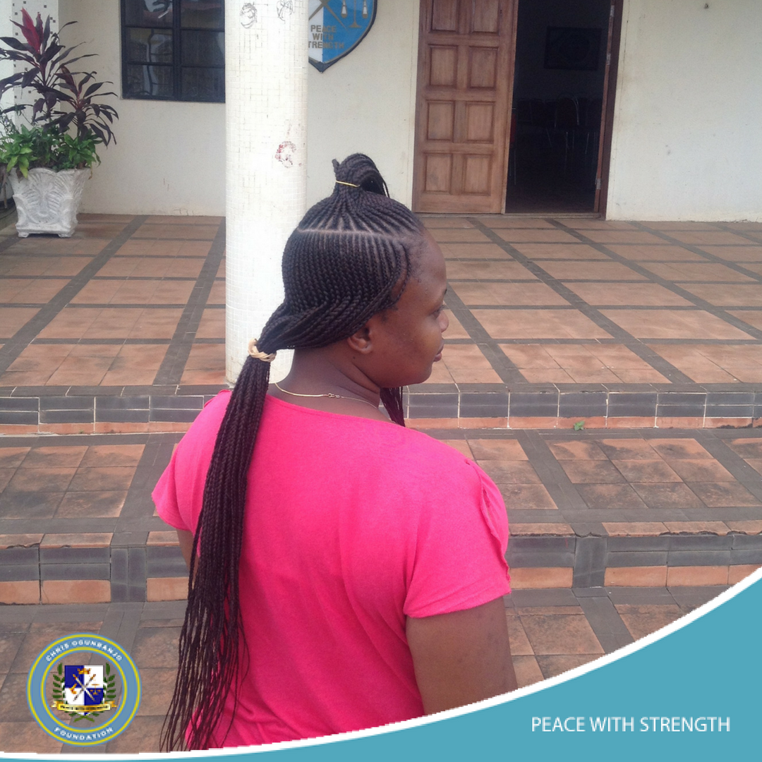 ChrisOgunbanjo's tweet photo. Ghana weaving by Hairdressing class of The Chris Ogunbanjo Foundation’s Private Enterprise Vocational Training. #Progresslooksgood!
#Hairdressing #Training #Empowerment https://t.co/ZibIKe5GCo
