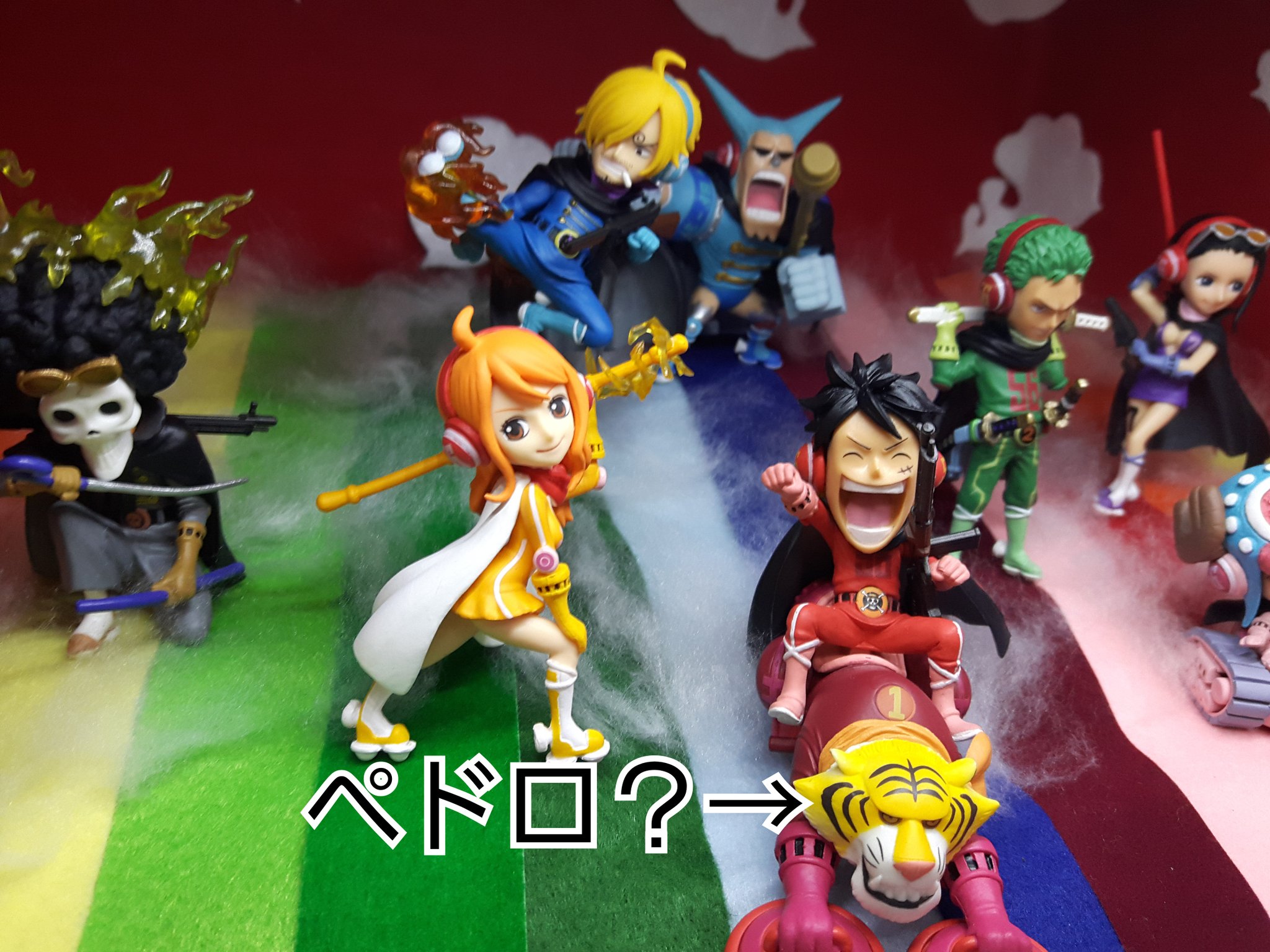 Take World12 こんなん作ってたん 凄い格好いいやん ゾロはヨンジにめっちゃ似てるし うわ ペドロ可哀想やな ペドロちゃうし 笑 ワンピースフィギュアを投稿しよう Take World12 こんなん作ってたん 凄い格好いいやん ゾロはヨンジにめっちゃ似てるし うわ ペドロ可哀想やな ペドロちゃうし 笑 ワンピースフィギュアを投稿しよう