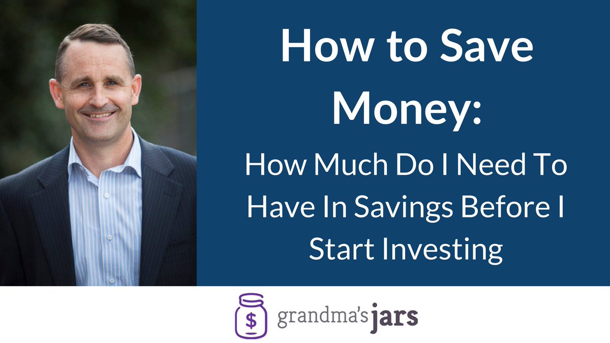GrandmasJars's tweet photo. How much do I need to have in savings before I start investing? Watch full video here: https://t.co/PH5a7s0qQU https://t.co/EbqFhYGoHU