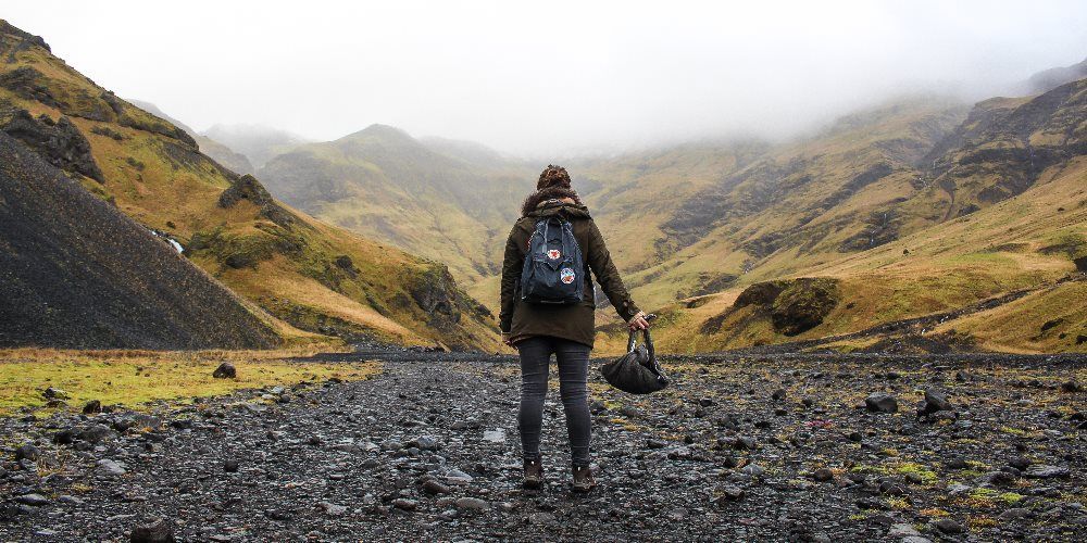 A hike across Thorsmork in the Icelandic highlands is truly a unique experience. The volcanic leftovers have given the near-untouched landscape a captivatingly haunting make-over that almost looks like an alien world. rieker.co.uk  #Travel
