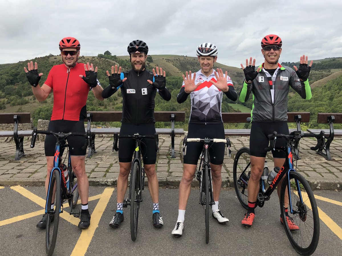 And Monsal Head makes it 40 <a href="/100Climbs/">Simon Warren</a> Delighted that Simon is joining us today. Seven more to do today 😱 #100ClimbsChallenge