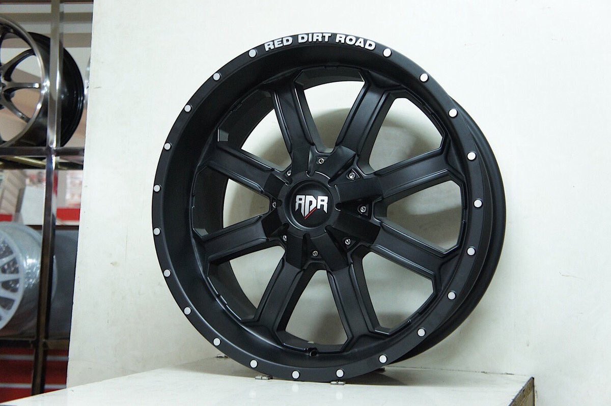 20" rdr rd01 u/ fortuner, pajero sport, hummer h3, ford everest, ford ranger, fj cruiser, landcruiser, hilux, dll