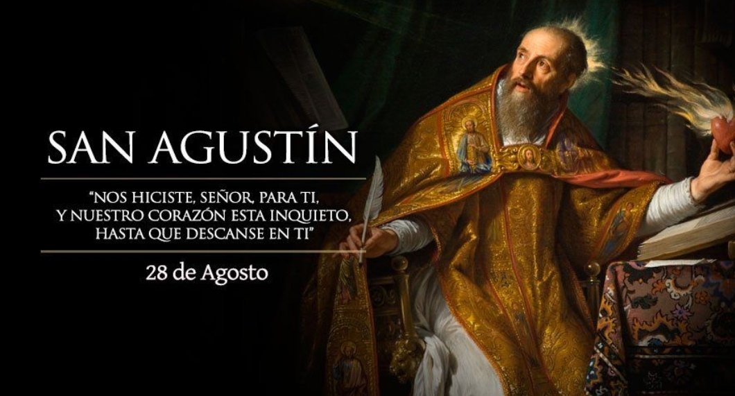 CSAgustinCeuta's tweet photo. Hoy es 28 de agosto y celebramos San Agustín. Muchas felicidades a todos. https://t.co/JSxAkykUfK