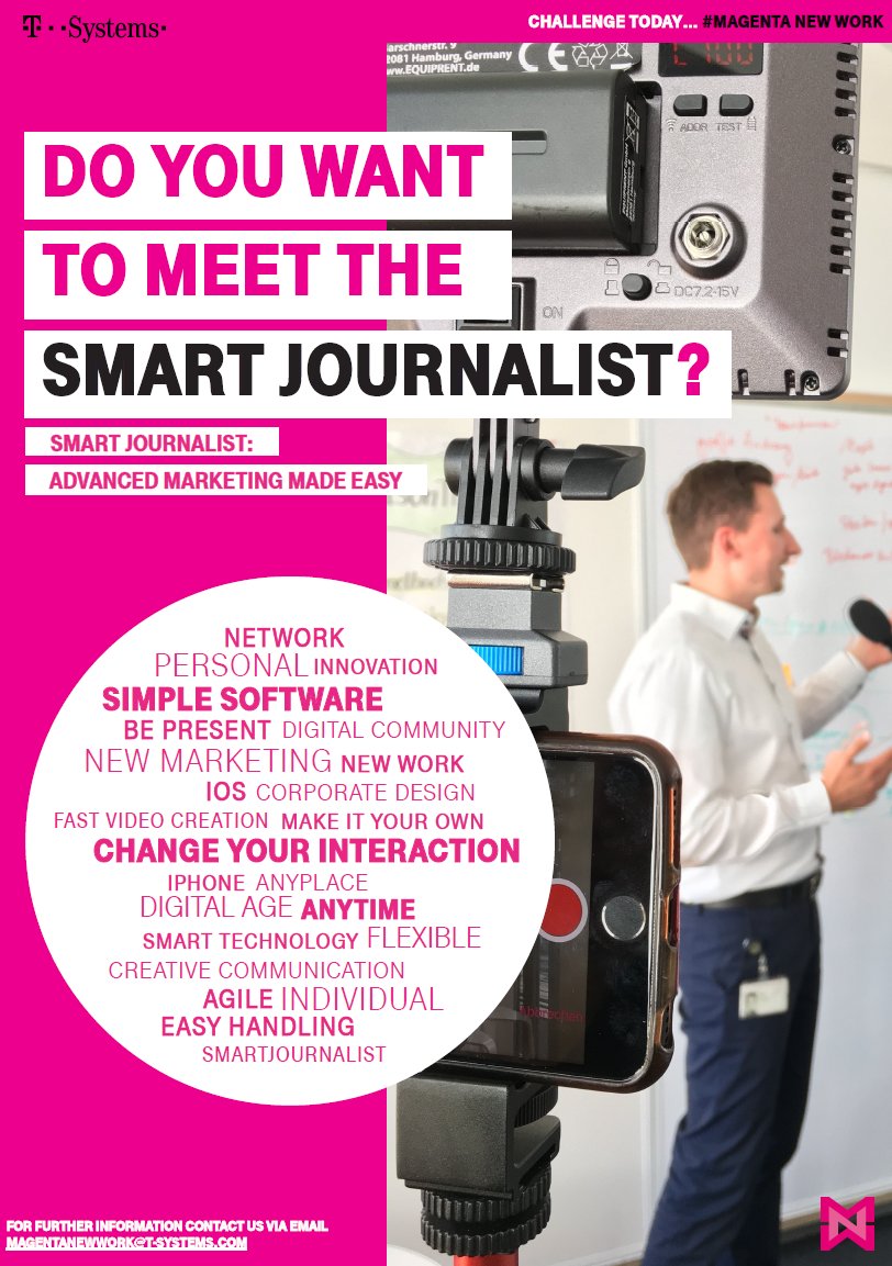 #TSystems zeigte am 21.08.2018 auf dem Digital.Afterwork in Wolfsburg mit Pepper, Double und SmartJournalist neue Wege und Angebote für die Zusammenarbeit und Kommunikation in der New Work Welt. #magenta_new_work – challenge today