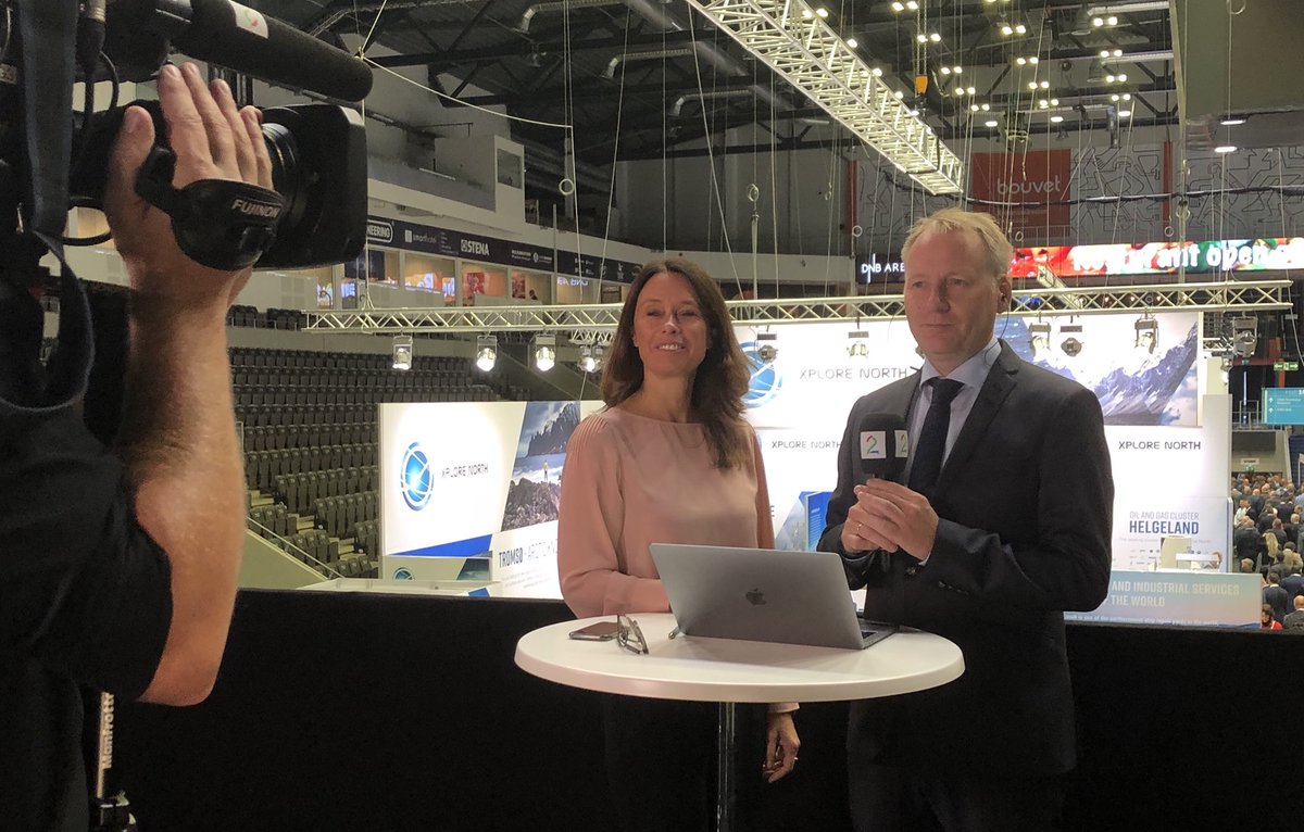 Had the pleasure of visiting <a href="/tv2nyhetene/">Vi har flyttet til @tv2nyheter</a> this morning to talk about digitalizing industries and <a href="/kongsbergasa/">KONGSBERG</a>’s new digital twin technology at <a href="/ONS_Stavanger/">ONS Stavanger</a>