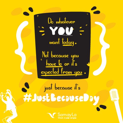 GetSamayLa's tweet photo. SamayLa meaning 'GET TIME' offers you to take time out for the things that you really want to do and have been waiting for.
To know more, visit: https://t.co/0Gob3wUh9P
#TaskManagementTool #TaskManager #TeamWork
#Productivity #Collaboration #agilepm
#gtd #SamayLa #justbecauseday https://t.co/HEtYUgDRf9