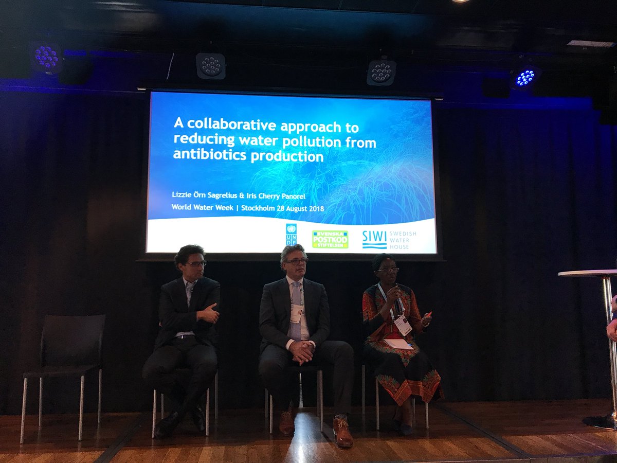 LottaSamuelson's tweet image. #WWWeek Showcase on AMR highlighting the importance of stakeholder platforms, green procurement and improved tools and methodologies to reduce antibiotics in water effluence