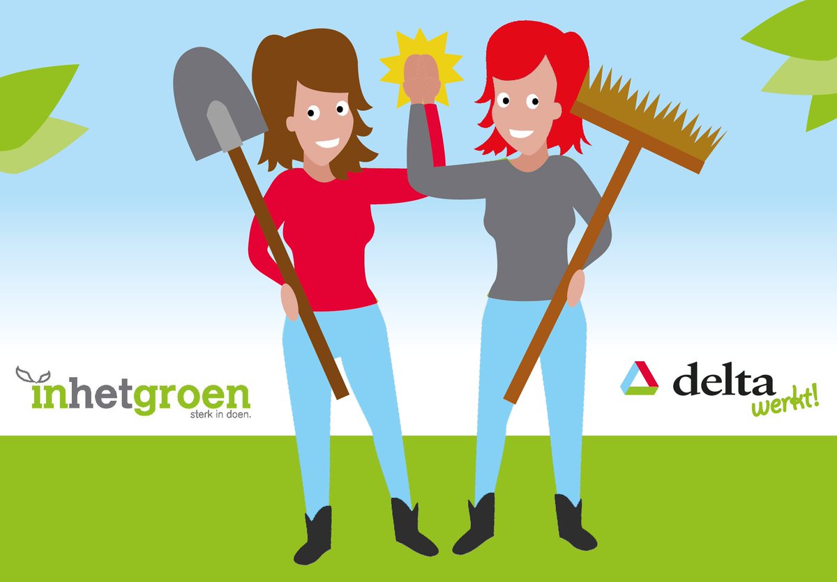 Countdown starting now: over precies 1 week is het <a href="/DuurzameDinsdag/">Duurzame Dinsdag</a>! Ook <a href="/Inhetgroen/">Inhetgroen</a> &amp; <a href="/delta_werkt/">Delta werkt!</a> maken zich hard voor #duurzaamheid en werken samen aan de #inzetbaarheid van medewerkers. 🍃 Benieuwd hoe ze dat doen? Houd onze kanalen in de gaten &amp; ontdek het! #samenwerkenwerkt