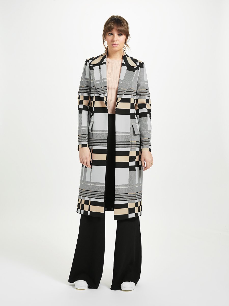 GraceandOliver's tweet photo. BELLA is our bold monochrome coat from our SS17 collection, back by popular demand!

Find it exclusively online at https://t.co/xqKJydFgfd https://t.co/AkN1S0XdvU