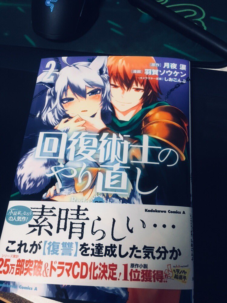 回復術士のやり直し2巻 9月4日発売です！ 特典も描かせていただきま