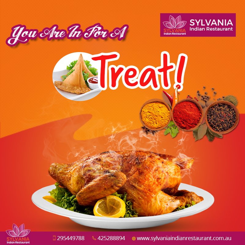 SylvaniaRestaur's tweet photo. Experience authentically prepared Indian food, at the pristine Princes Highway in Sylvania. Whether you are vegetarian, non-vegetarian or a dessert lover! We make you a treat to remember. 
#IndianFood #InForATreat #AuthenticIndianFood #IndianRestaurant https://t.co/wgYKVR6u6E