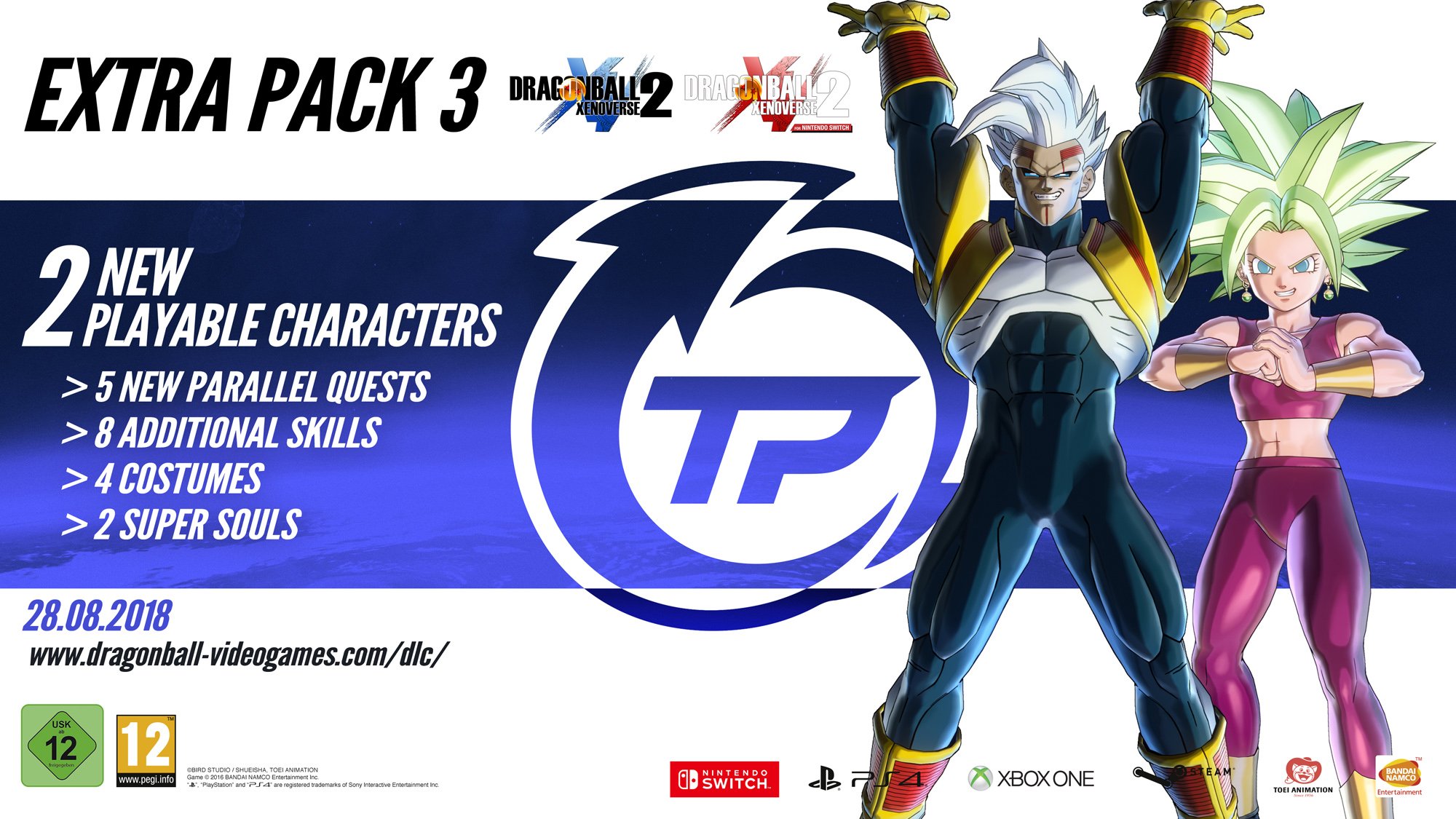 Bandai Namco Uk Kefla And Super Baby Vegeta Are About To Storm Your Ps4 Switch Xb1 And Pc With The Extra Pack 3 Releasing Today T Co Tc3pallank Twitter