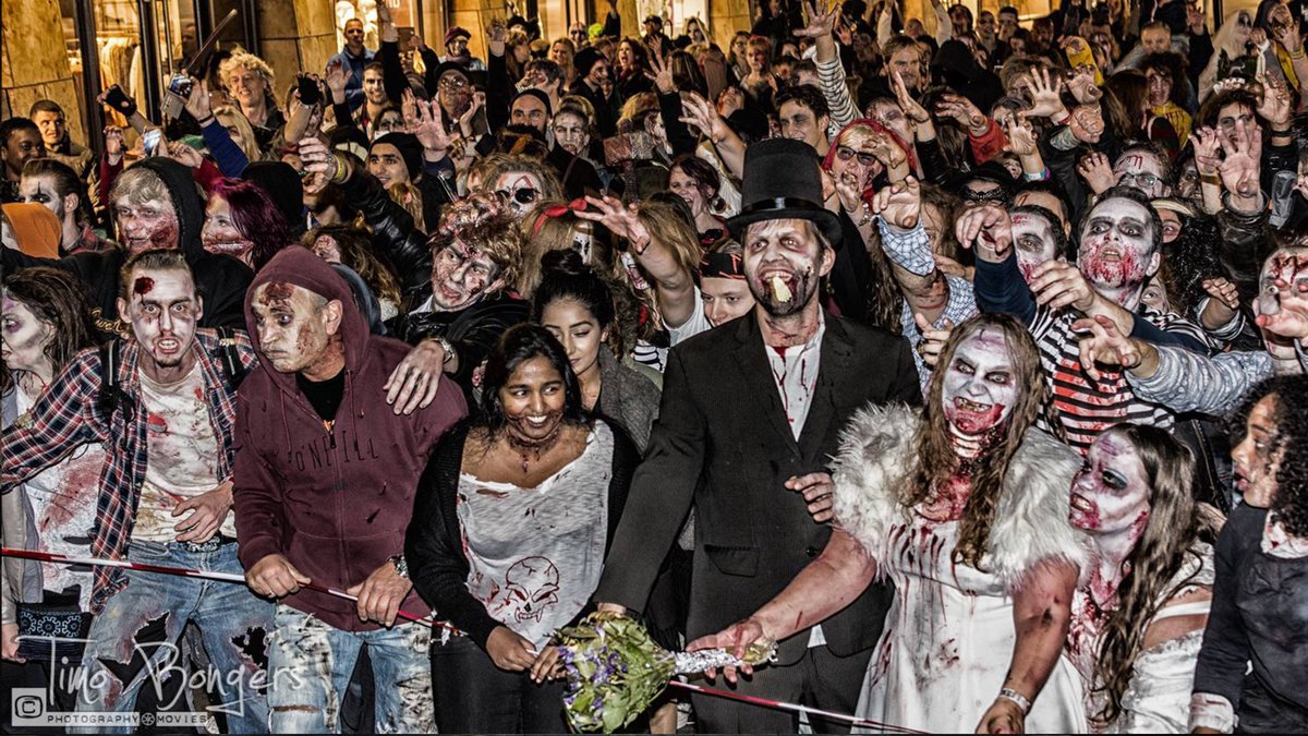 Zombies lopen dit jaar weer door Rotterdam Centrum bit.ly/2NsJ02S <a href="/centrum_rdam/">Rotterdam Centrum</a>  @RdamBinnenstad <a href="/RdamFestivals/">Rotterdam Festivals</a> <a href="/uitagendardam/">Uitagenda Rotterdam</a> @rotownrotterdam #rotterdam 
#zombiewalk #halloween #open010