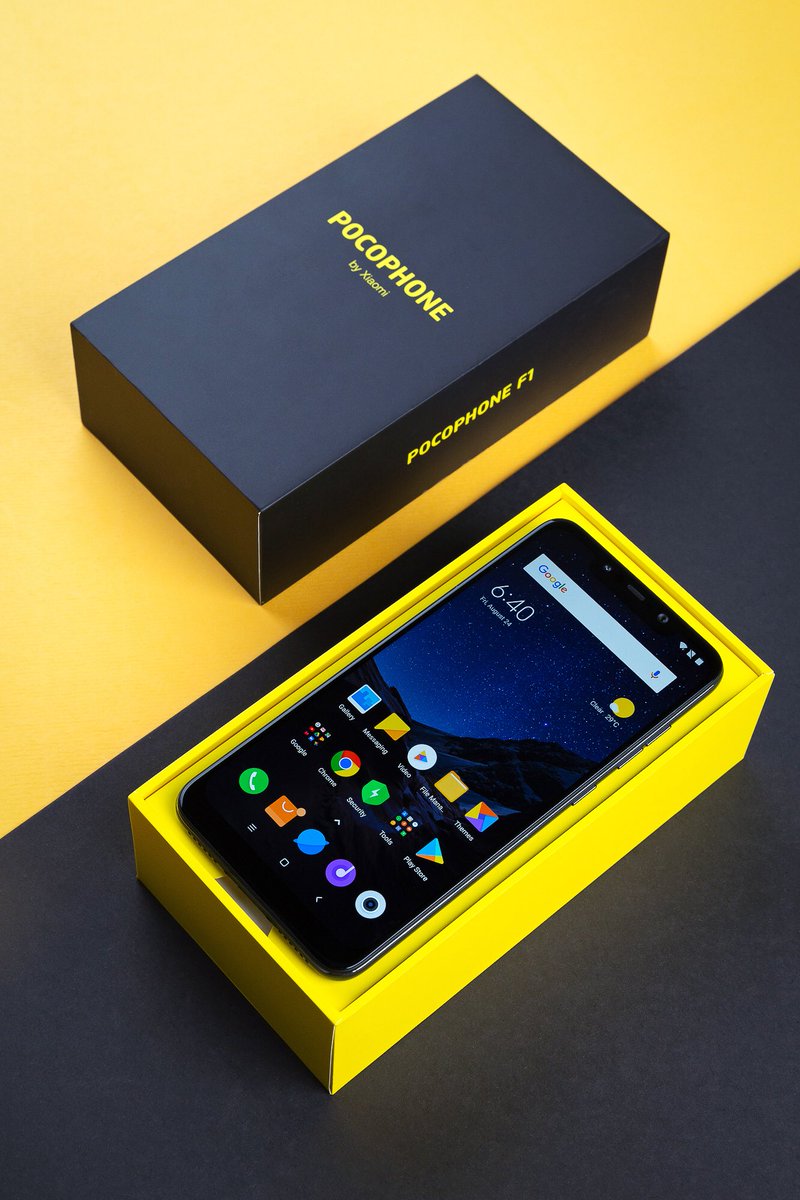 Master of Speed
POCOPHONE F1 unboxing