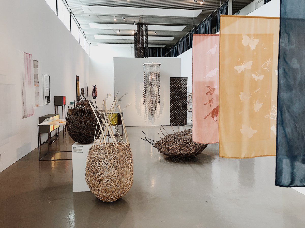 UniCreativeArts's tweet photo. Sneak peek at Farnham's MA show! Loads of incredible work by our postgraduate students is on show all week for you to come and see. #MasterYourCreativity https://t.co/zk3x8HAQzh https://t.co/Na7BJXRu05