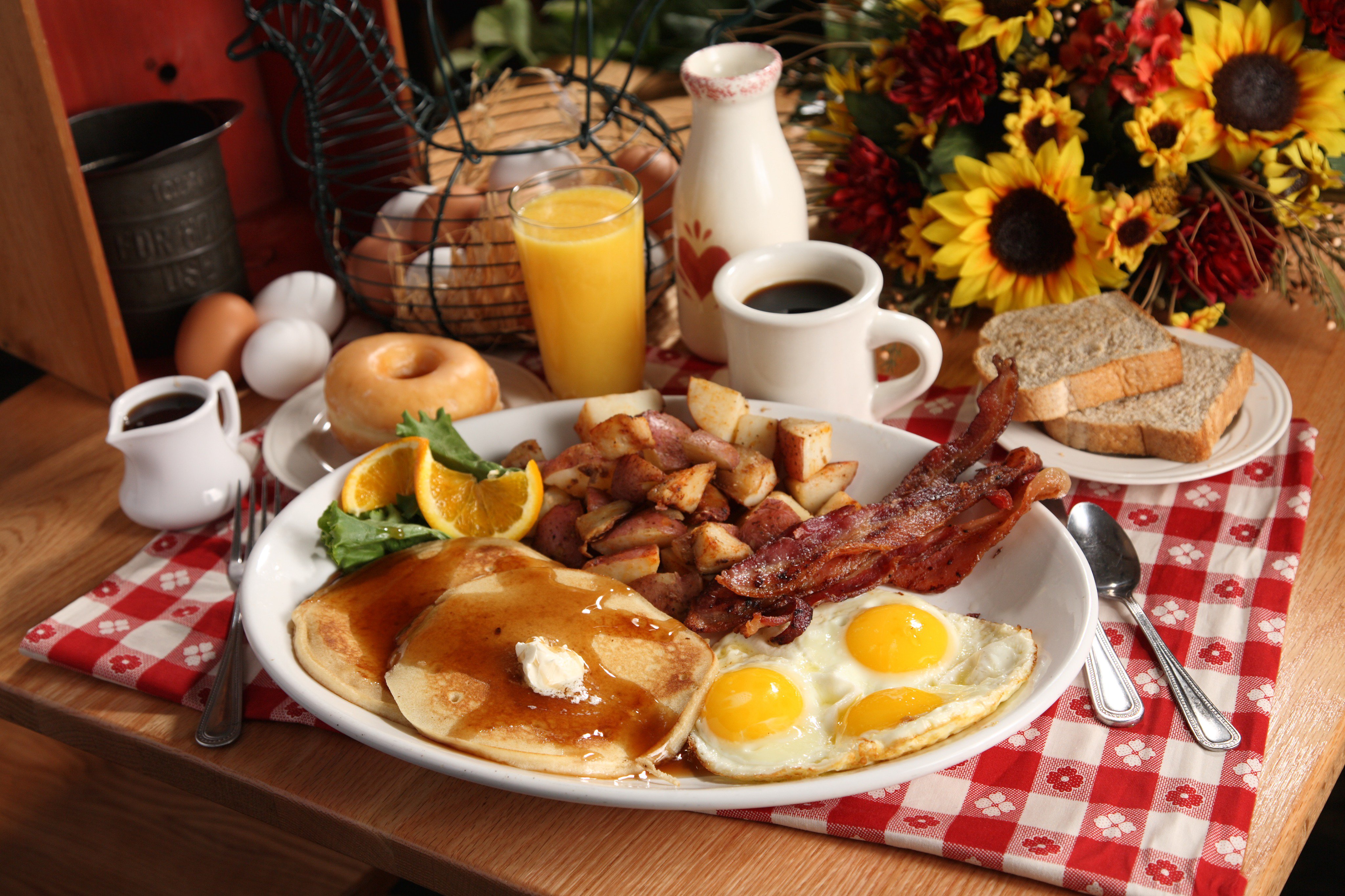 Desayuno las tablas