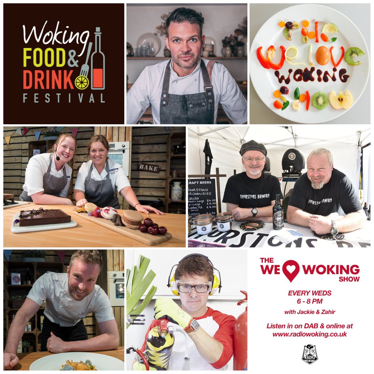 Weds 6pm <a href="/RadioWoking/">Radio Woking</a>  We're talking <a href="/WokingFoodFest/">Woking Food Fest</a> with <a href="/RietteT/">Riëtte Thomas</a> .Find out what's in store for visitors &amp; the work that goes into putting this award winning event together.
Plus #Woking events, happenings &amp; lots of music.

radiowoking.co.uk/listen

Online &amp; DAB

#welovewoking