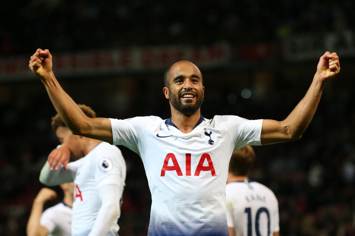 foothunch's tweet image. The last two games won by a London team at Old Trafford? Tottenham in 2014 and Tottenham yesterday. Deadly. #Moura #Tottenham #OldTrafford #PL