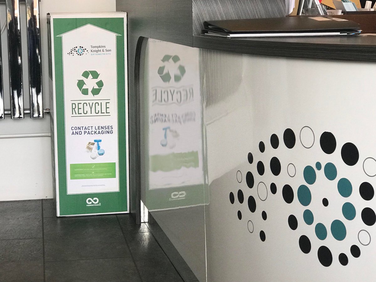 We’re waging war on single use plastic. Collect all your disposable lenses, packets etc and hand them over all in one go when you next visit thanks to our fantastic new recycling point. It’s handy, it’s convenient and it’s helping to save our planet. 

♻️🚯🆑💚