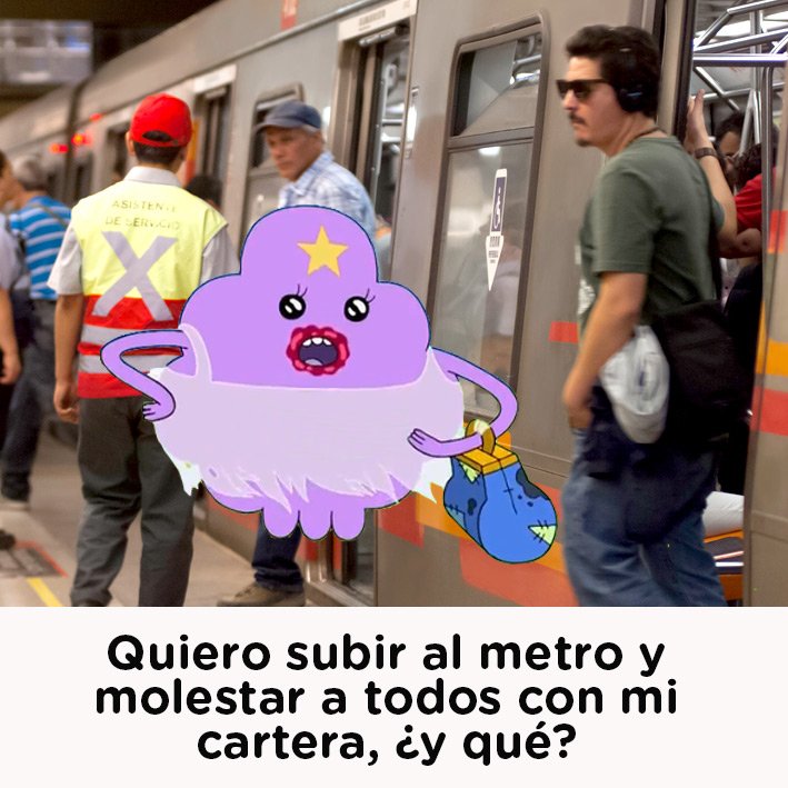 metrodesantiago's tweet photo. Dale like ❤️ si te encontraste con alguien así durante tu viaje 😒 Que no falten, digo yo... 🙄 https://t.co/u0LNXRlmlK