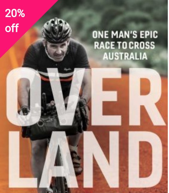 Mcgowan_Michael's tweet image. Overlander : One man&apos;s epic race to cross Australia by Rupert Guinness. You can buy this book here -&amp;gt; bit.ly/2BVaSeS #cycling #dotwatcher #IPWR @rupertguinness