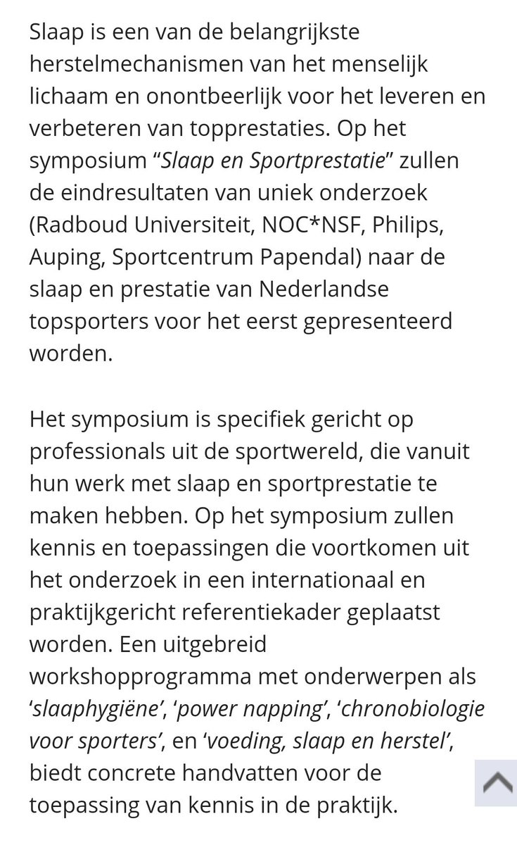 KasperJanssen's tweet photo. Symposium #slaap en #sport #prestatie op 3 oktober 2018. Je kunt je nu inschrijven! @nocnsf @TeamNLtweets @Papendal @NVFSSportfysio @nlcoach @sportmedisch Met prof @ShonaHalson uit Australië als topspreker. Ook nuttige #workshops, waaronder mijn bijdrage #powernap 2 #perform! https://t.co/3G0hMuCtTc