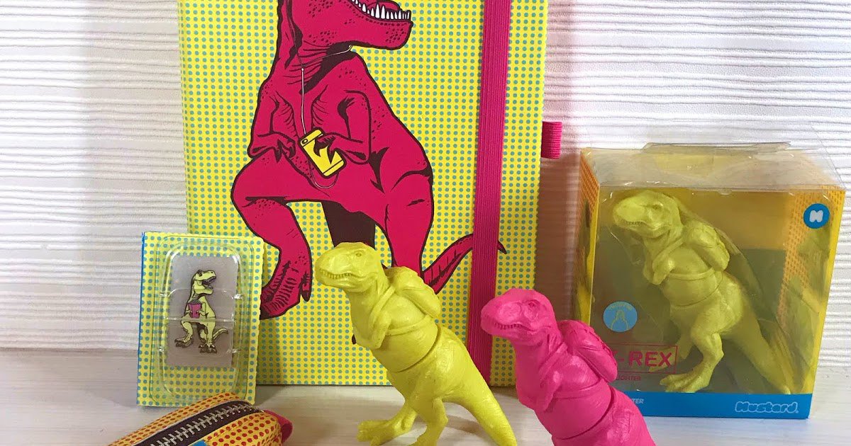 💥 Check out our T-Rex products as featured on Amanda's amazing blog! ➡️ "Mustard's T-errifyingly T-rrific T-Rex stationery collection" ecs.page.link/uQ7C