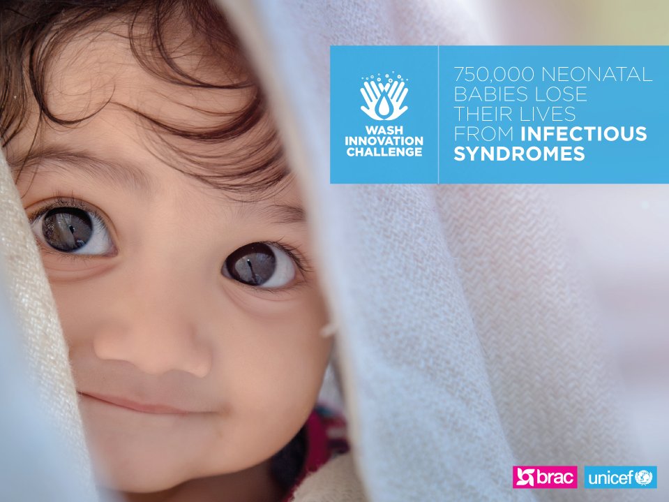 WashInnovation's tweet photo. @UNICEFROSA &amp; @BRACworld present WASH Innovation Challenge, where your ideas about hand washing with soap can save around 750,000 babies' lives. Apply by 10th Sept. and join the challenge at https://t.co/OS7hzKASpA
#Wash2SaveLives #socinn #HandWashingSavesLives #WASH #Innovation https://t.co/Y4tVuOJlpE