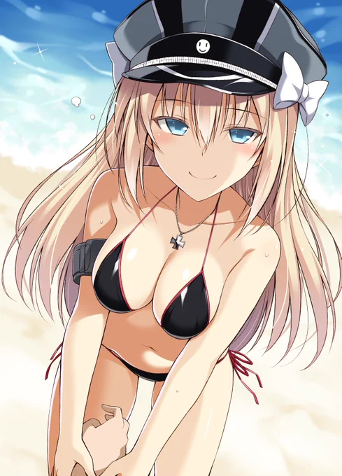 水着ビス子らくがき2018 