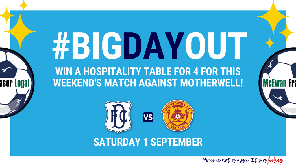 DundeeFC_MFL's tweet photo. ⚽️WIN | We are giving away a hospitality table for 4 for this Saturday's game against @MotherwellFC - all you need to do is enter here 👇 
https://t.co/dSBbYCGQgB 
CLOSING DATE THIS THURSDAY 12PM #MFLfootball https://t.co/Xnue9KDiGI