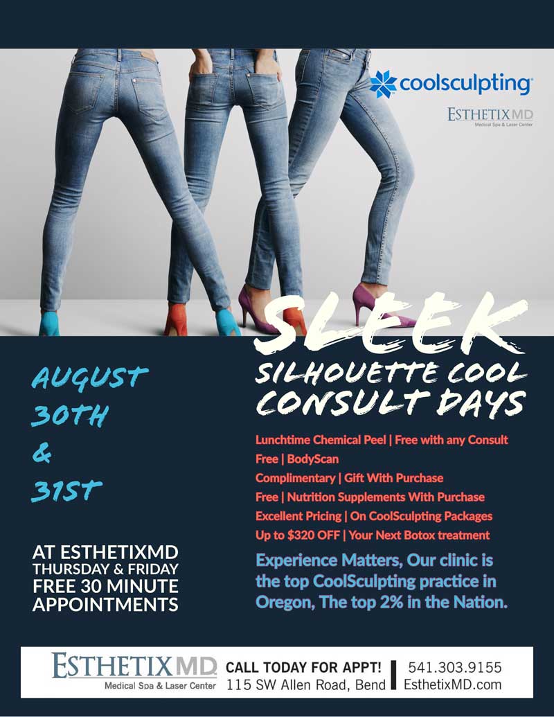 EsthetixMD's tweet photo. @CoolSculpting Events...!

At @EsthetixMD Thursday &amp; Friday free 30 minutes appointments! https://t.co/EOkfiWdz4j