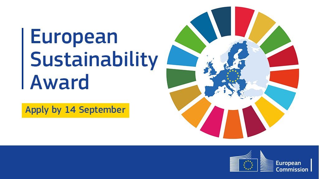 EU_ENV's tweet photo. The @EU_Commission is giving an #EUSustainabilityAward 🏆 to reward initiatives turning #SDGs into concrete solutions. If you are working to empower people then it's your chance to become an #EU champion in sustainability! 🏅🌿Apply by 14 September ➡️ https://t.co/bbmf2PkqPc https://t.co/rZZDXGyUvy