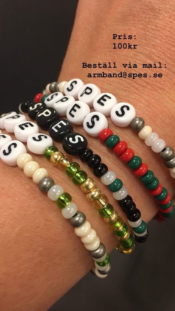 Köp ditt armband via mail till armband@spes.se